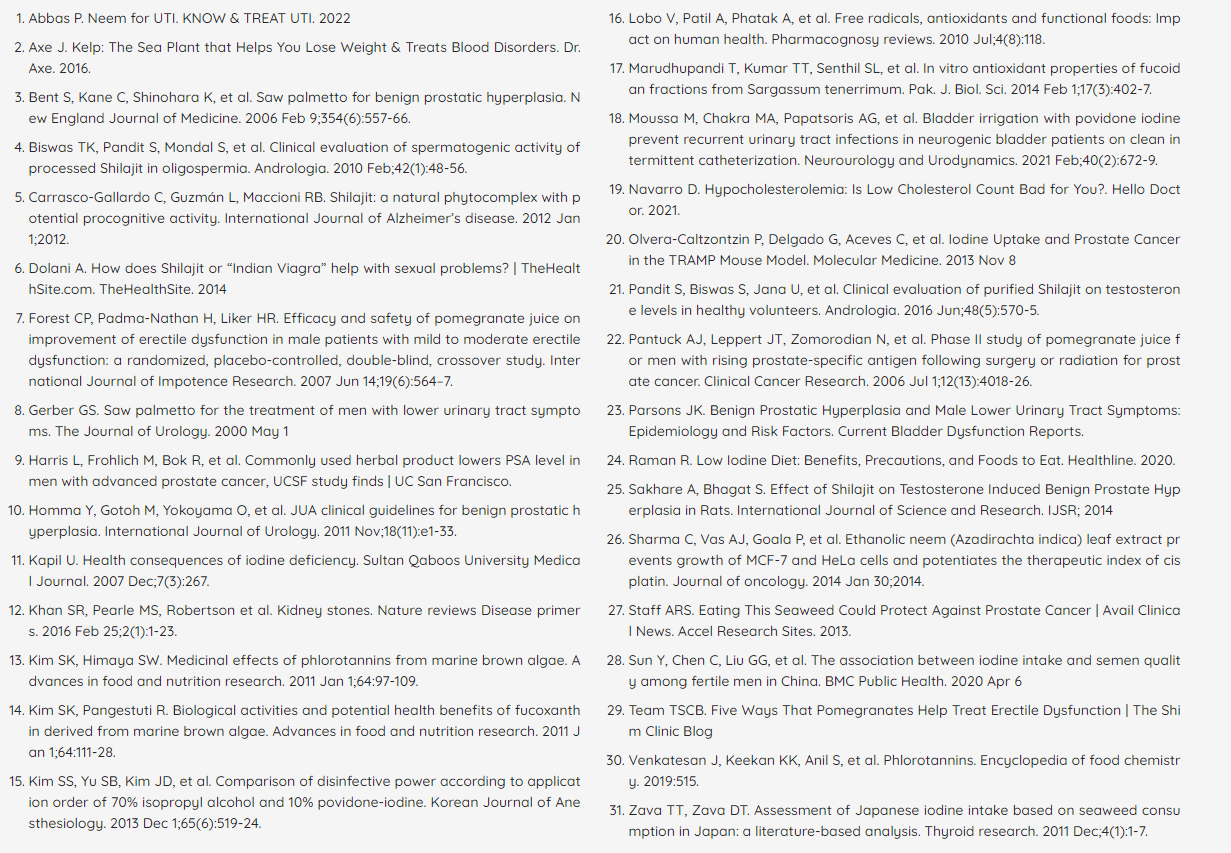 Scientific References